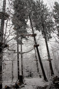 Sturmschaden im Kletterwald München